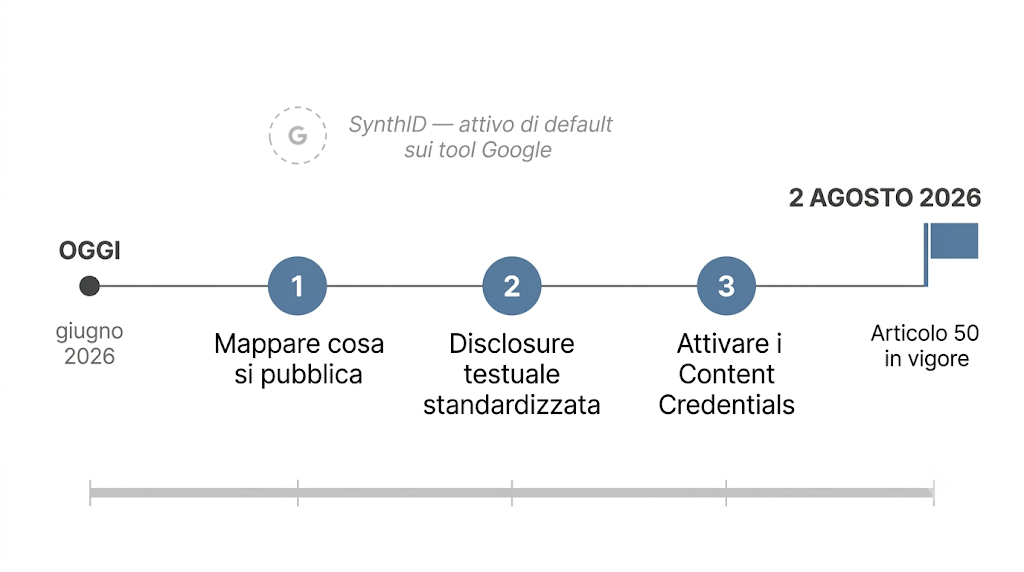 etichettare contenuti AI marketing, step da compiere